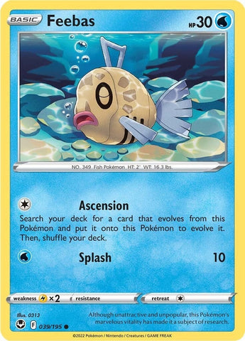Image for Feebas (039/195) [SWSH12: Silver Tempest]