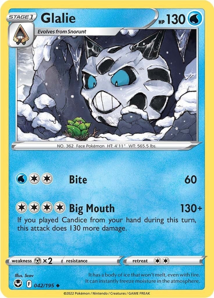 Image for Glalie (042/195) [SWSH12: Silver Tempest]