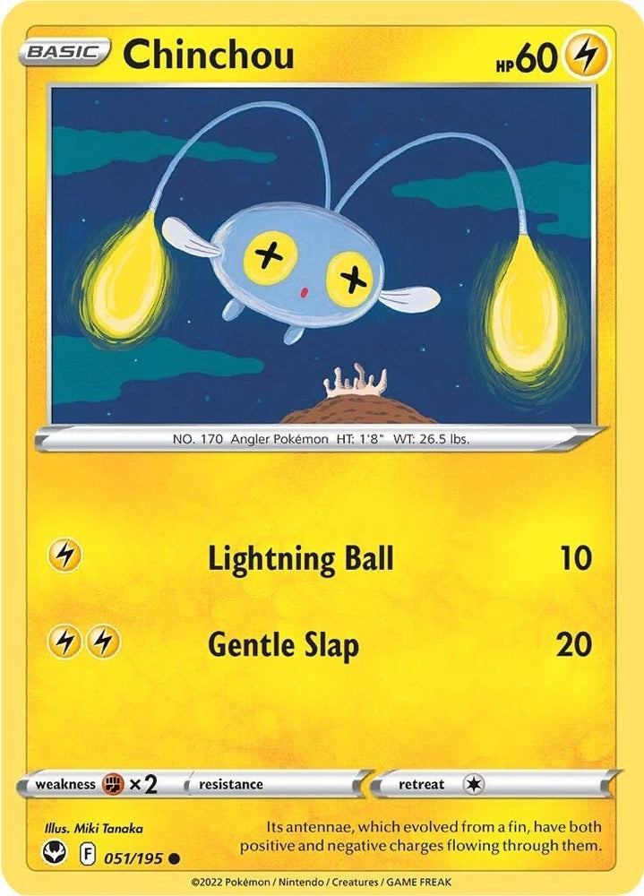 Image for Chinchou (051/195) [SWSH12: Silver Tempest]
