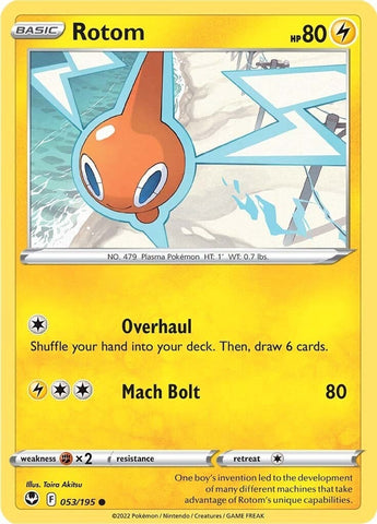 Image for Rotom (053/195) [SWSH12: Silver Tempest]