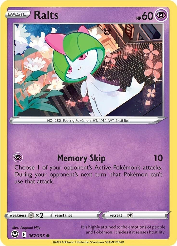 Image for Ralts (067/195) [SWSH12: Silver Tempest]