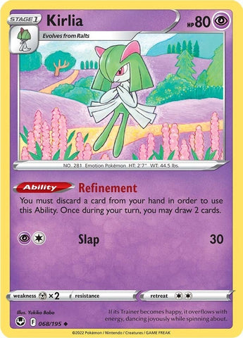 Image for Kirlia (068/195) [SWSH12: Silver Tempest]