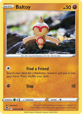 Image for Baltoy (093/195) [SWSH12: Silver Tempest]