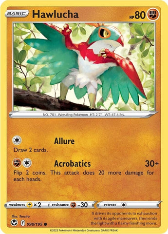 Image for Hawlucha (098/195) [SWSH12: Silver Tempest]