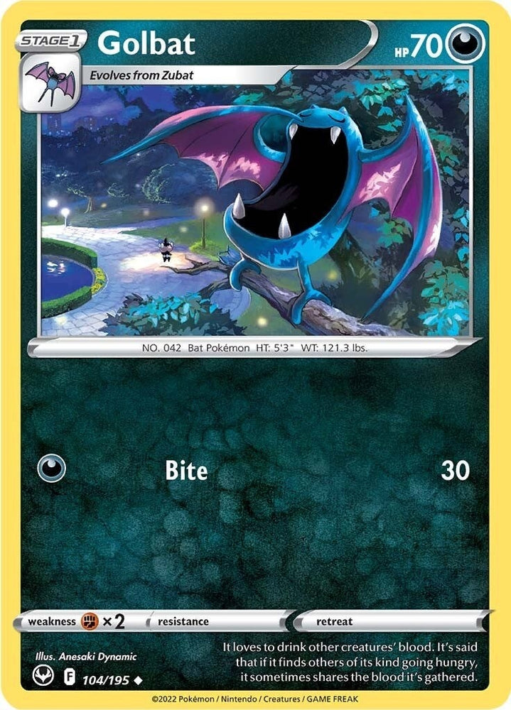Image for Golbat (104/195) [SWSH12: Silver Tempest]