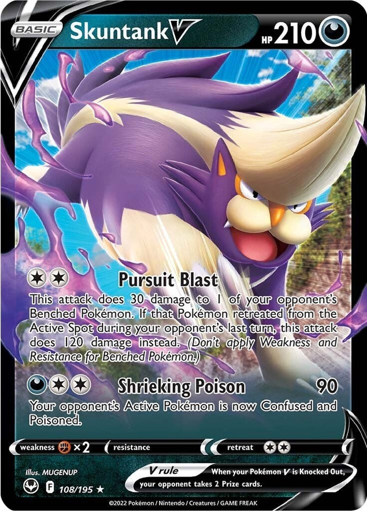 Image for Skuntank V (108/195) [SWSH12: Silver Tempest]