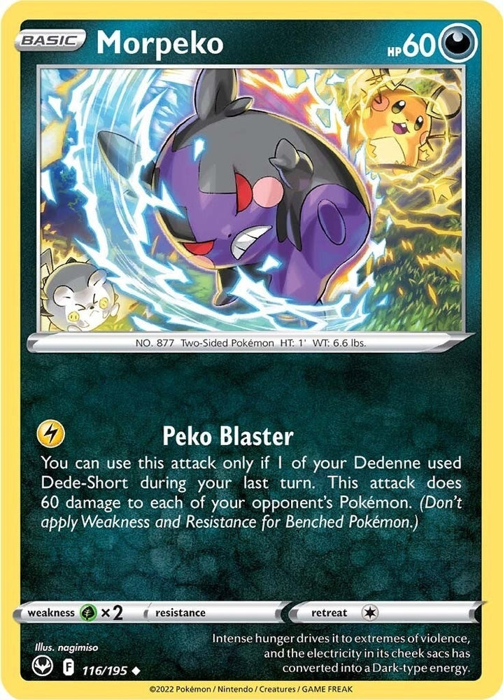 Image for Morpeko (116/195) [SWSH12: Silver Tempest]