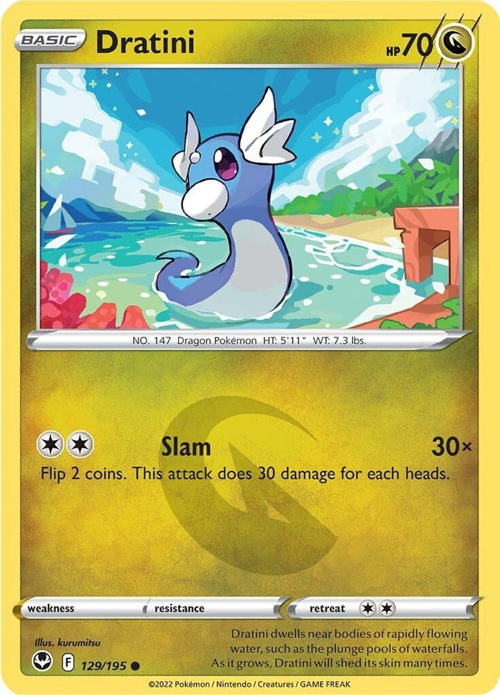 Image for Dratini (129/195) [SWSH12: Silver Tempest]