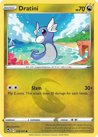 Image for Dratini (129/195) [SWSH12: Silver Tempest]