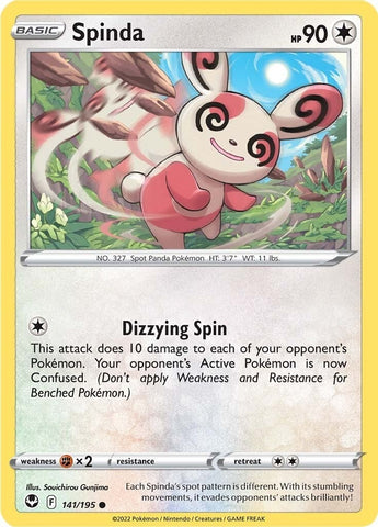 Image for Spinda (141/195) [SWSH12: Silver Tempest]