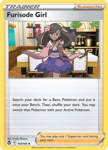 Image for Furisode Girl (157/195) [SWSH12: Silver Tempest]