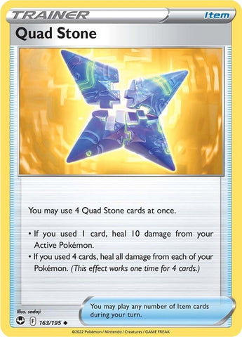 Image for Quad Stone (163/195) [SWSH12: Silver Tempest]