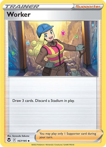 Image for Worker (167/195) - Pokemon