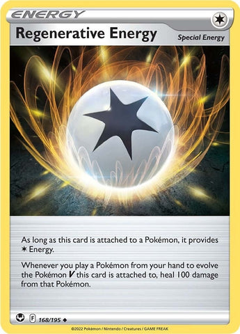Image for Regenerative Energy (168/195) [SWSH12: Silver Tempest]