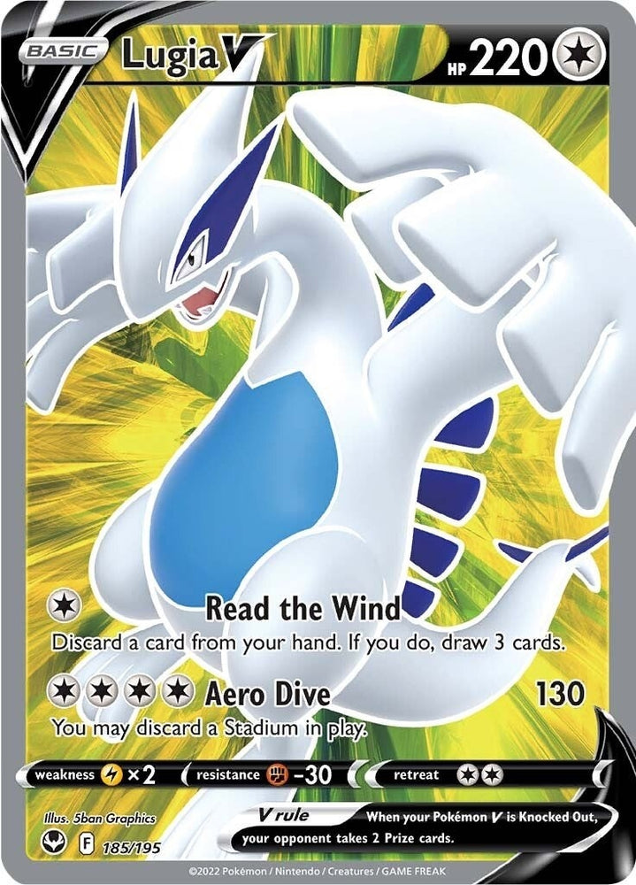 Image for Lugia V (Full Art) (185/195) [SWSH12: Silver Tempest]
