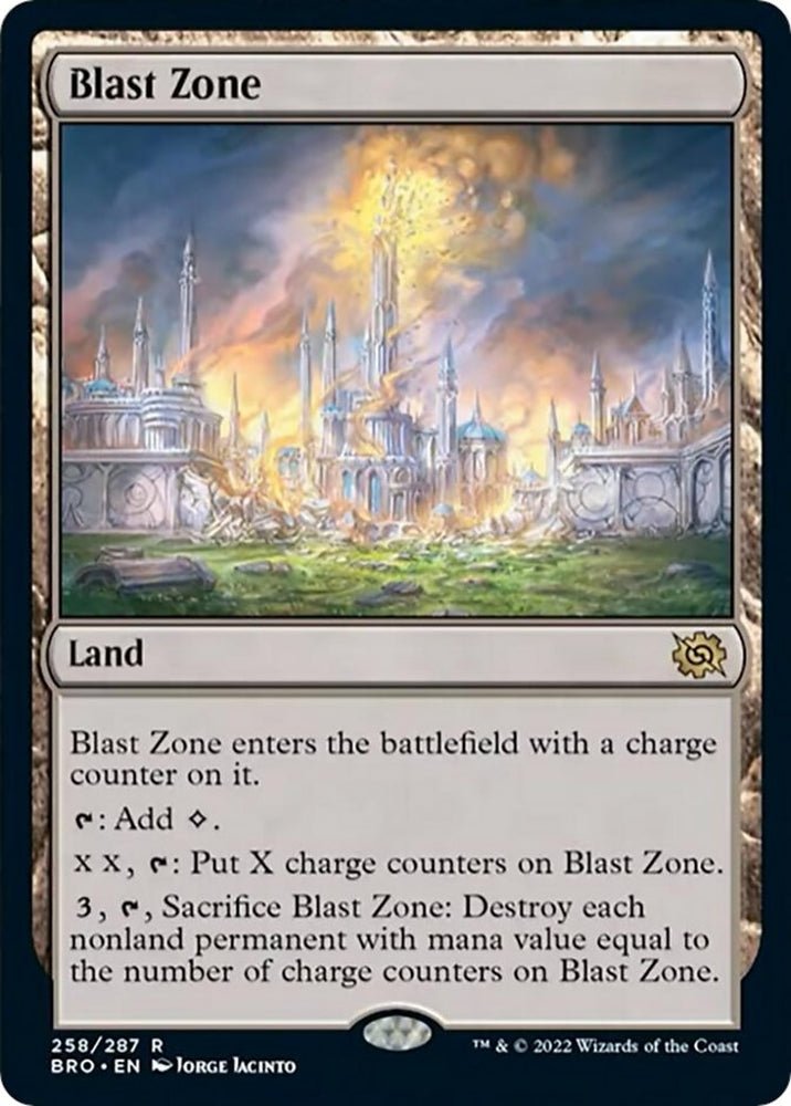 Image for Blast Zone (258) [The Brothers' War]