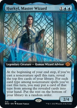 Image for Hurkyl, Master Wizard (Extended Art) (314) [The Brothers' War]