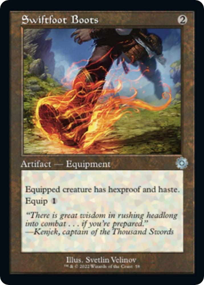 Image for Swiftfoot Boots (58) [The Brothers' War: Retro Frame Artifacts]