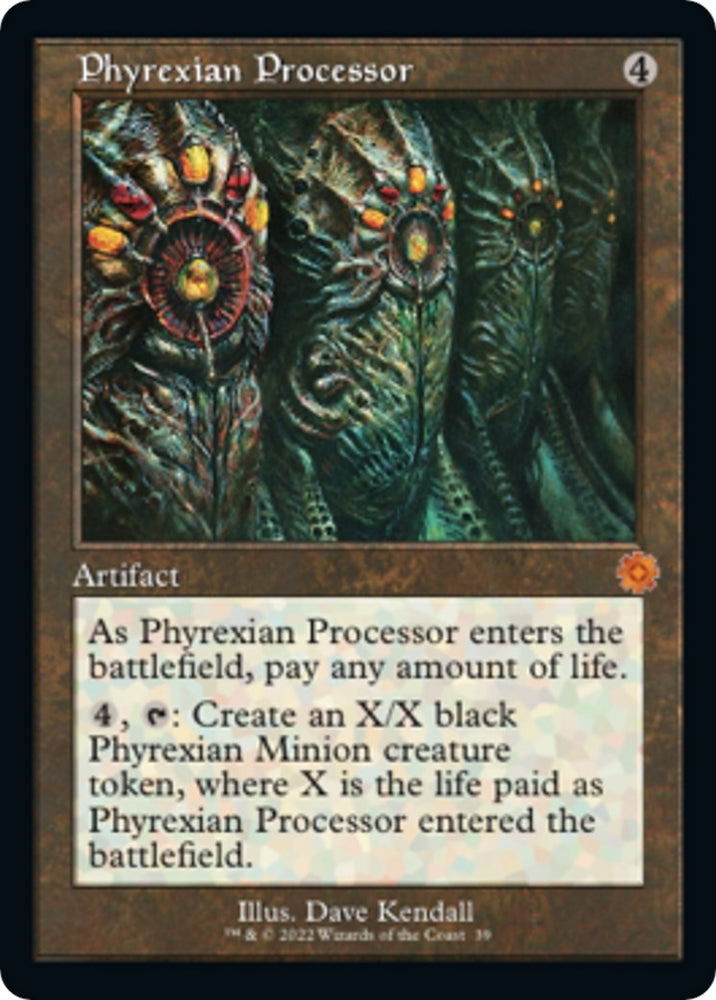 Image for Phyrexian Processor (39) [The Brothers' War: Retro Frame Artifacts]