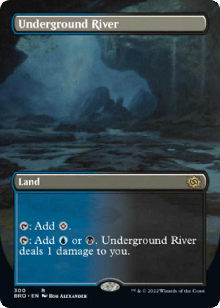 Image for Underground River (Borderless) (300) [The Brothers' War]
