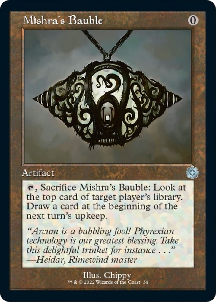 Image for Mishra's Bauble (34) [The Brothers' War: Retro Frame Artifacts]