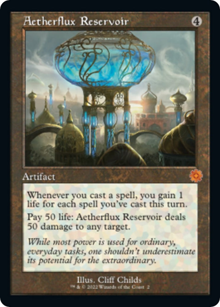 Image for Aetherflux Reservoir (2) [The Brothers' War: Retro Frame Artifacts]
