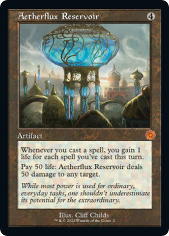 Image for Aetherflux Reservoir (2) [The Brothers' War: Retro Frame Artifacts]