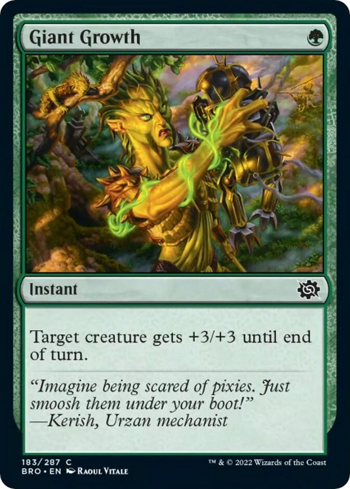 Image for Giant Growth (183) [The Brothers' War]
