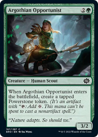 Image for Argothian Opportunist (167) [The Brothers' War]