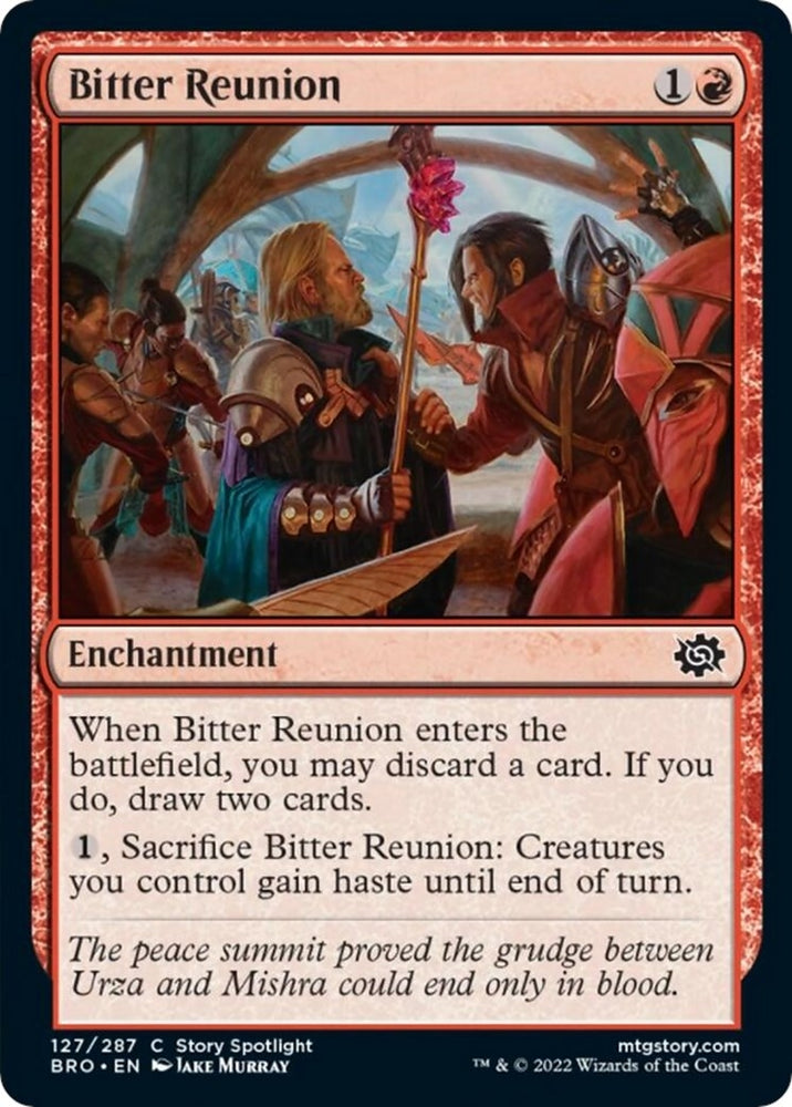 Image for Bitter Reunion (127) [The Brothers' War]
