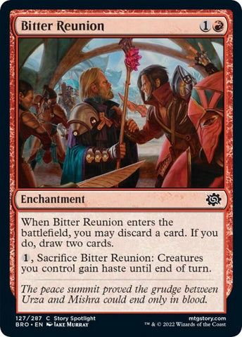 Image for Bitter Reunion (127) [The Brothers' War]