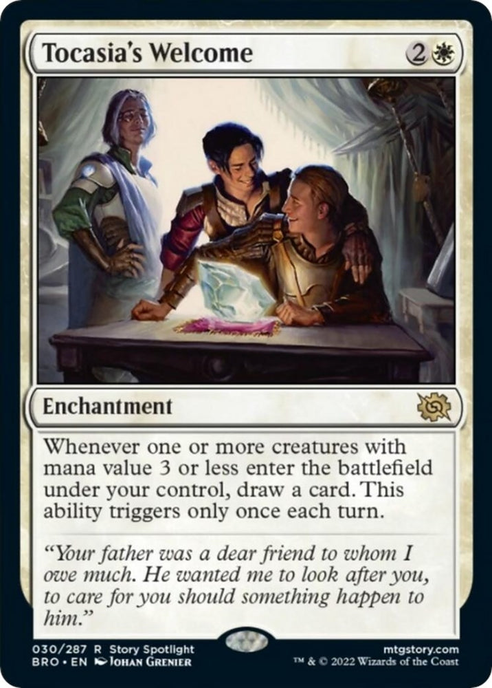 Image for Tocasia's Welcome (30) [The Brothers' War]