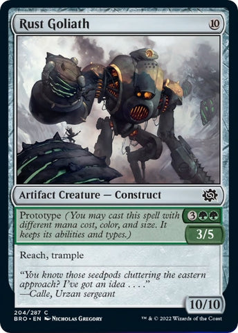 Image for Rust Goliath (204) - Magic: The Gathering