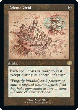 Image for Defense Grid (Schematic) (76) [The Brothers' War: Retro Frame Artifacts]