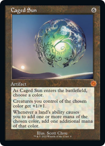 Image for Caged Sun (9) [The Brothers' War: Retro Frame Artifacts]
