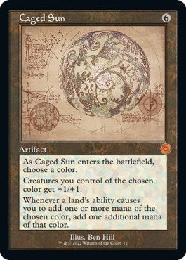 Image for Caged Sun (Schematic) (72) [The Brothers' War: Retro Frame Artifacts]