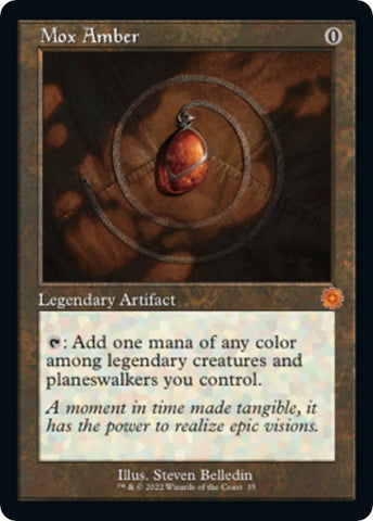 Image for Mox Amber (35) [The Brothers' War: Retro Frame Artifacts]