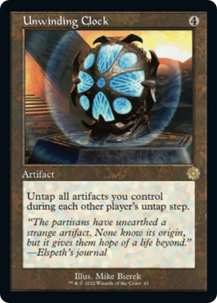 Image for Unwinding Clock (61) [The Brothers' War: Retro Frame Artifacts]