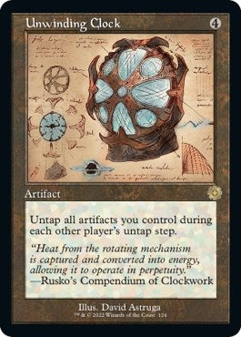 Image for Unwinding Clock (Schematic) (124) [The Brothers' War: Retro Frame Artifacts]