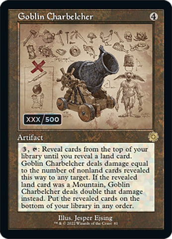 Image for Goblin Charbelcher (Schematic) (Serial Numbered) (81) [The Brothers' War: Retro Frame Artifacts]