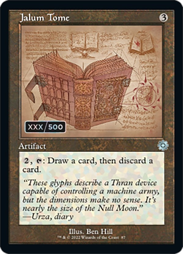 Image for Jalum Tome (Schematic) (Serial Numbered) (87) [The Brothers' War: Retro Frame Artifacts]