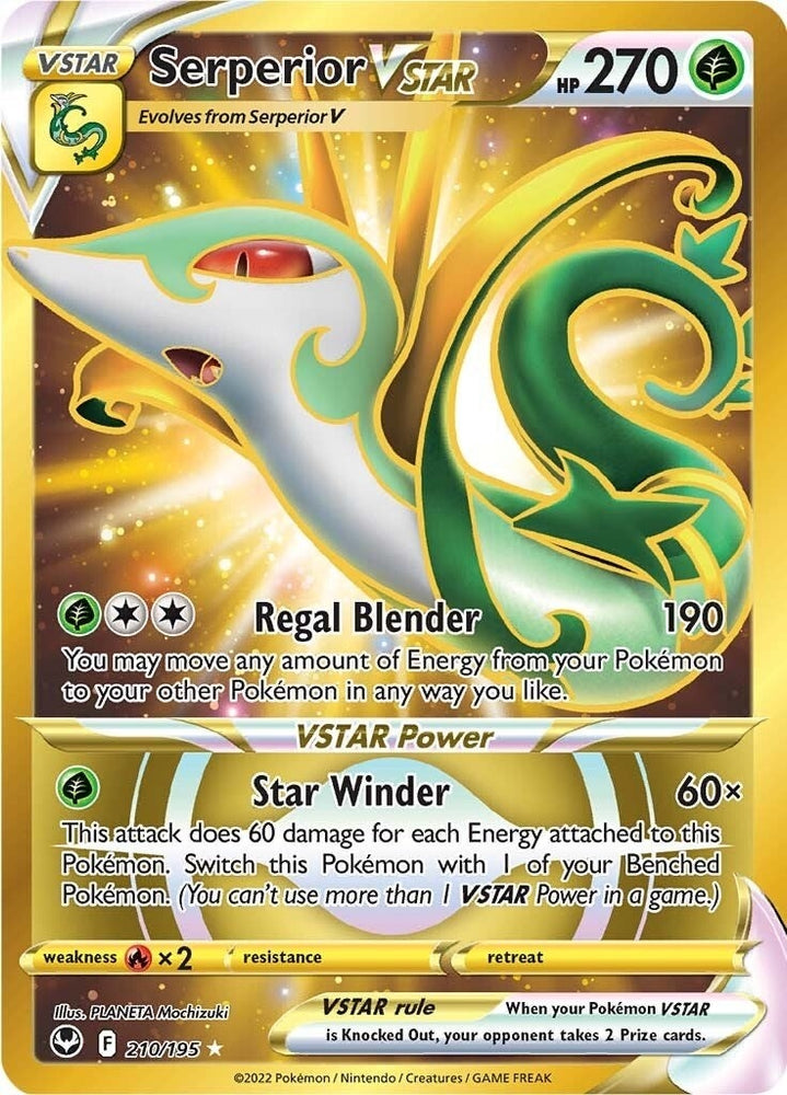 Image for Serperior VSTAR (Secret) (210) (210/195) [SWSH12: Silver Tempest]