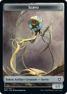 Image for Servo // Powerstone Double-Sided Token (13 // 7) [Commander: The Brothers' War]