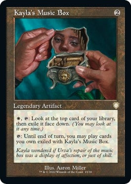 Image for Kayla's Music Box (Retro Frame) (15) [Commander: The Brothers' War]