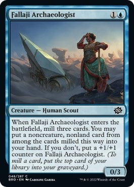 Image for Fallaji Archaeologist (48) [The Brothers' War]