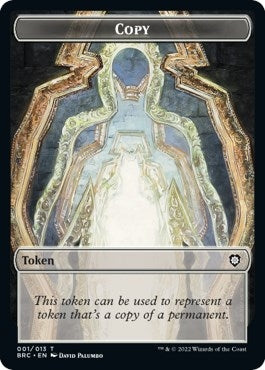 Image for Copy // Powerstone Double-Sided Token (1 // 7) [Commander: The Brothers' War]