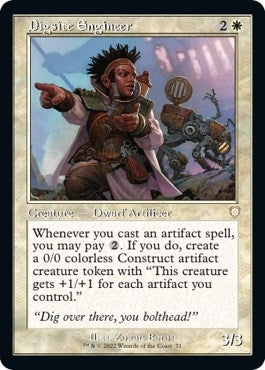 Image for Digsite Engineer (Retro Frame) (71) [Commander: The Brothers' War]