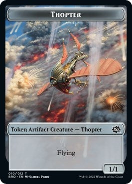 Image for Thopter // Construct (005) Double-sided Token [The Brothers' War]