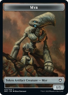 Image for Myr // Servo Double-Sided Token (10 // 13) [Commander: The Brothers' War]