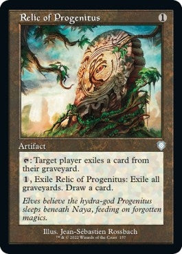 Image for Relic of Progenitus (Retro Frame) (157) [Commander: The Brothers' War]